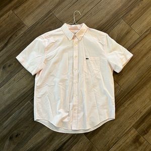 Lacoste Regular Fit Short Sleeve Button Down